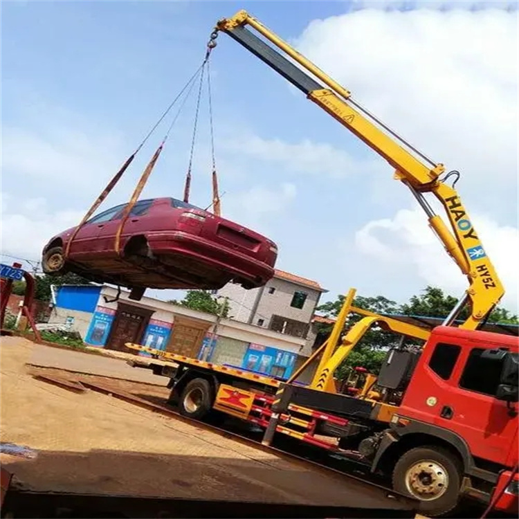 秦皇岛吊车救援小汽车怎么吊